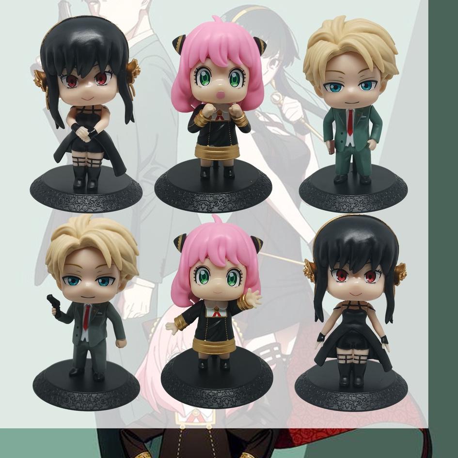 Kekinian Action Figure Spy X Family ania/anya forger, loid forger. yor forger" - areaanime 시