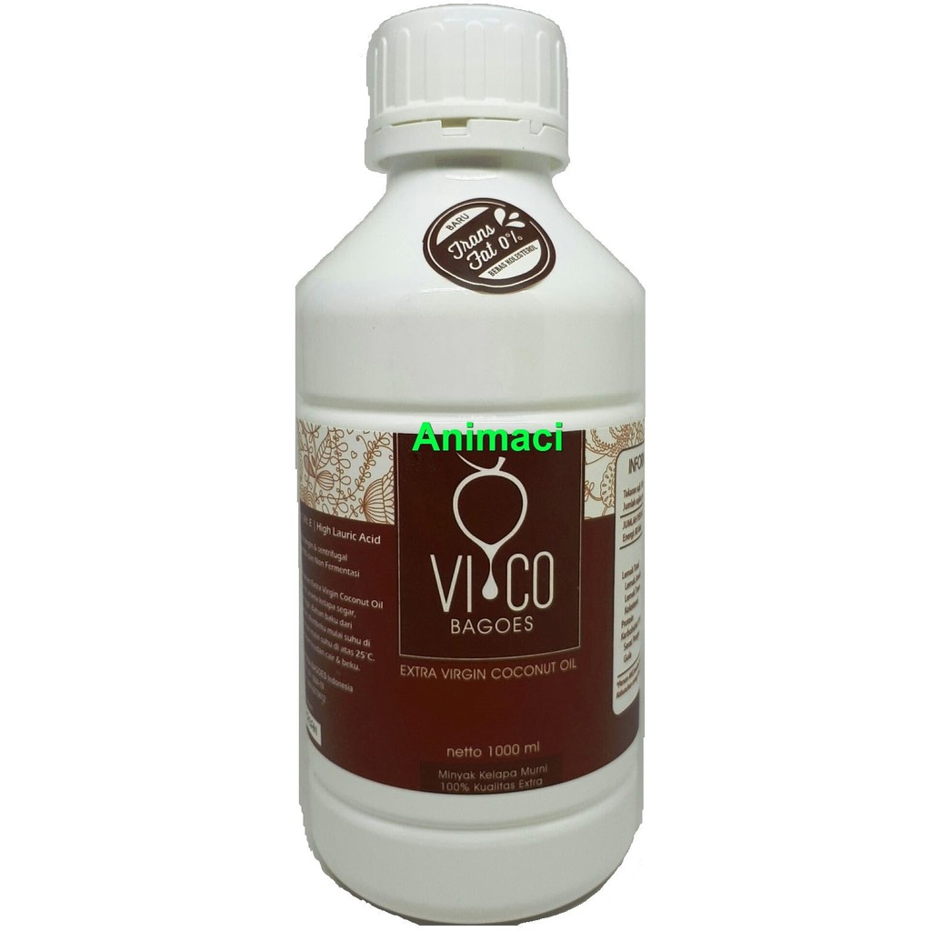 

TERMURAH VICO BAGOES VCO VIRGIN COCONUT OIL, MINYAK KELAPA 1000ML !!!!!