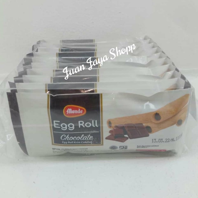 

Monde Egg Roll Stick Wafer [35 gram/10 pcs]