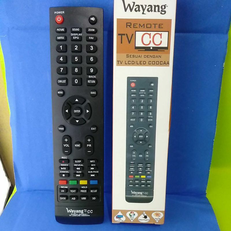 REMOTE REMOT TV COOCAA LCD LED MULTI WAYANG