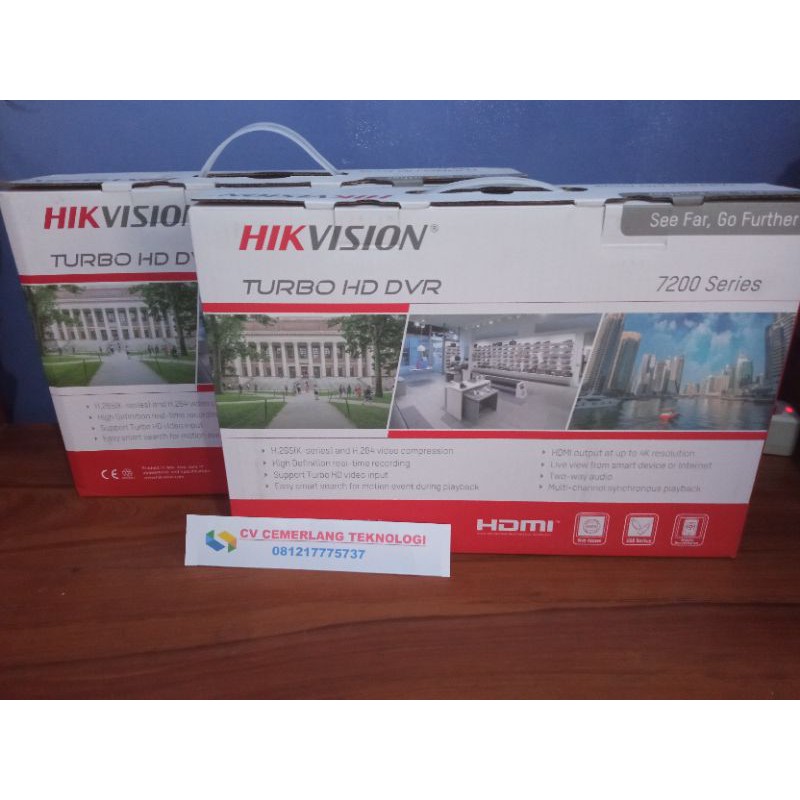 DVR Hikvision 16 Channel Support 4MP 721HQNI