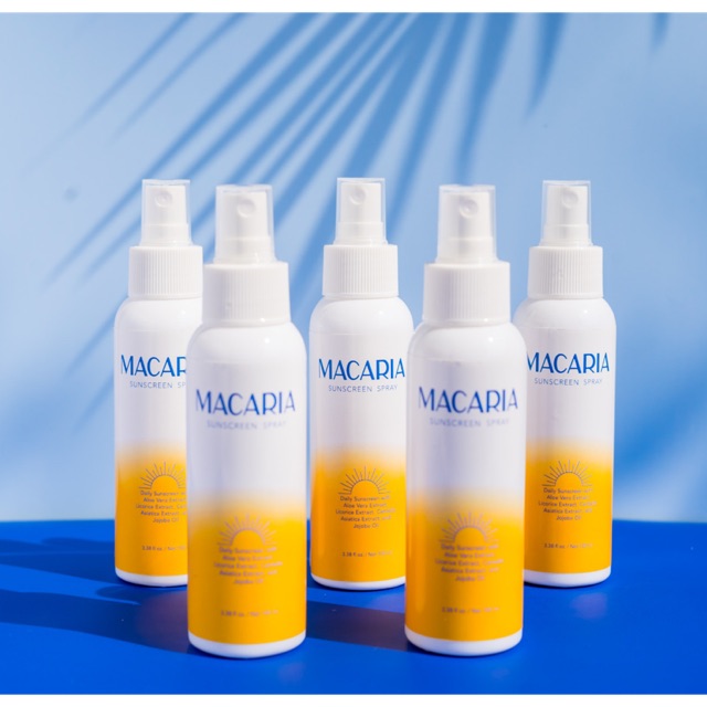 

Macaria Sunscreen Spray isi 5 pcs