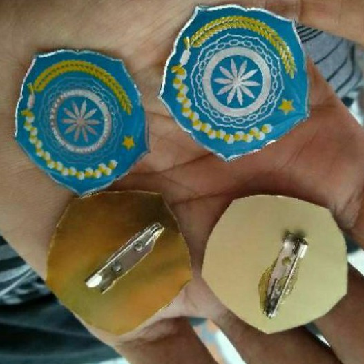 PIN PKK Kuningan patri lapis resin