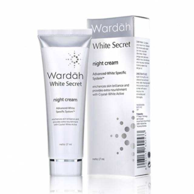 wardah White Secret Night Cream advanced white