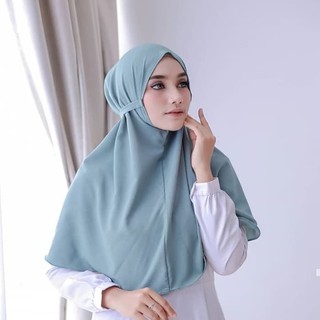 92 Warna  Jilbab Bergo  Maryam  Navy