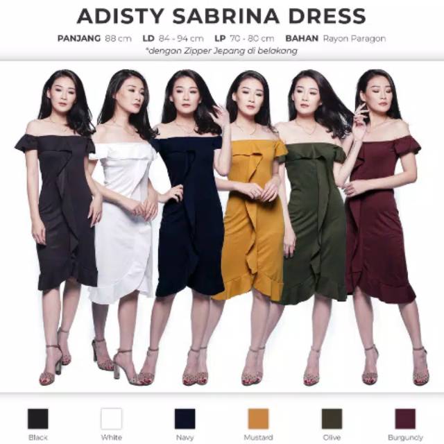 ADISTY SABRINA DRESS