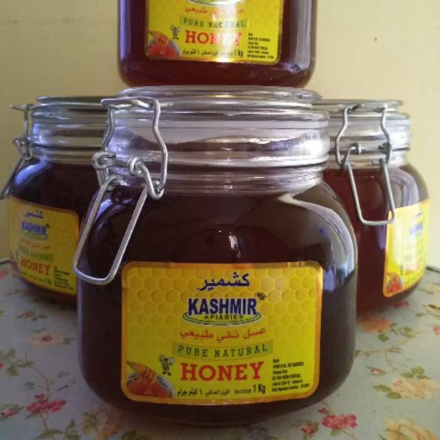 

madu kashmir natural honey 1kg/100% asli