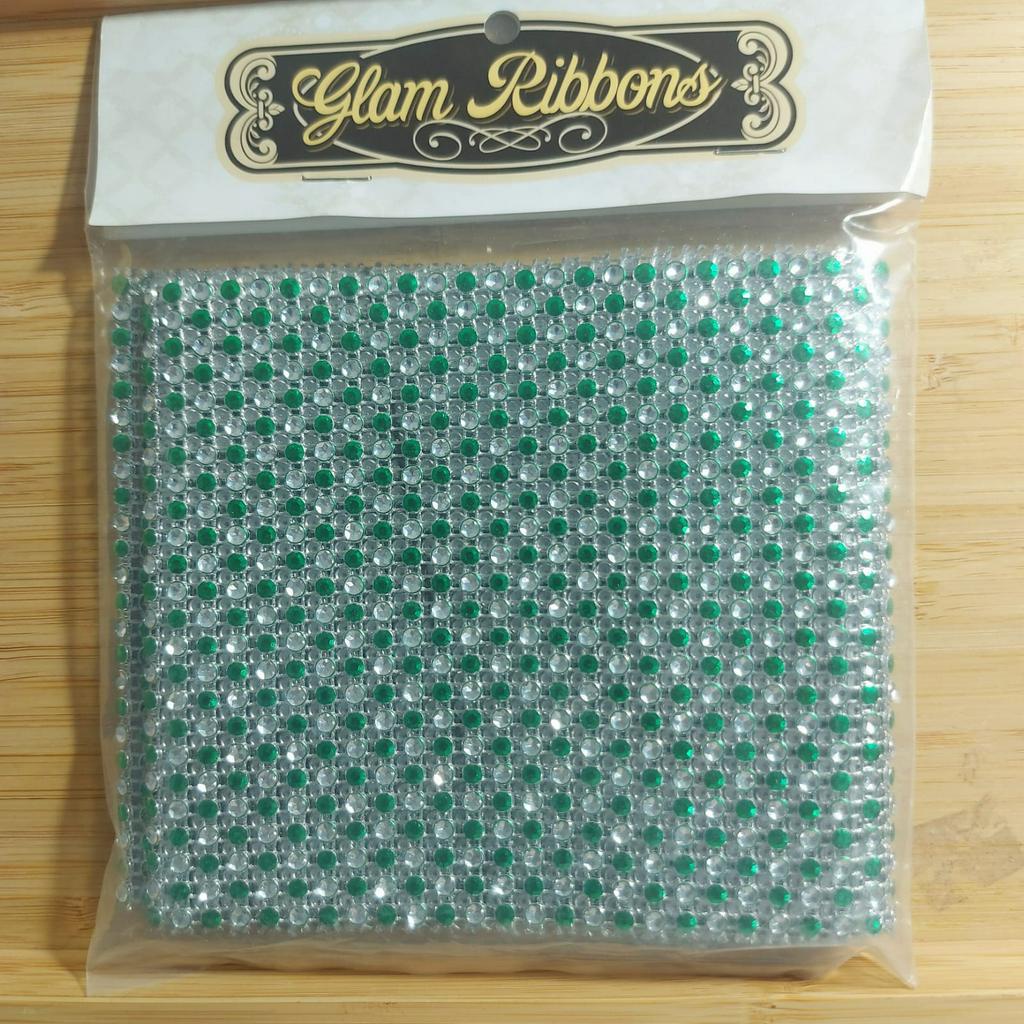 

GLAM RIBBON WARNA WARNI PANJANG 90 CM X 12 CM - WARNA HIJAU