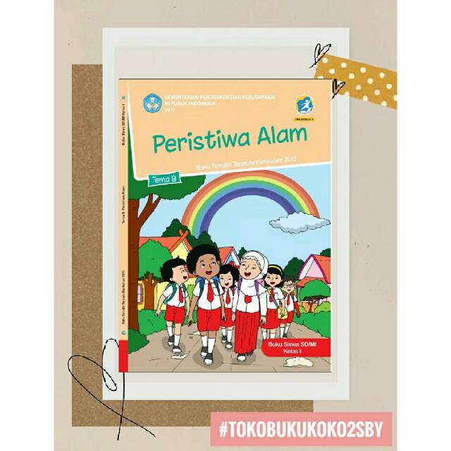 BUKU TEMATIK SD KELAS 1 TEMA 8