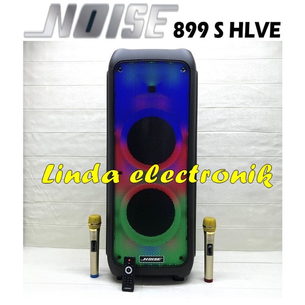 Speaker Portable Wireless Noise 899 S HIVE Double 10'' X2 ORIGINAL
