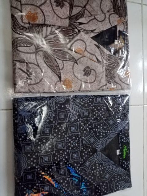Lindu Aji Lawasan Kemeja Batik Pria Katun Sragenan Full Furing