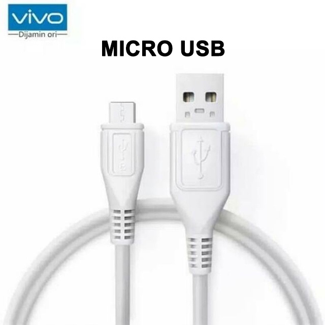 Kabel Data Vivo Original 100% 2A Fast Charging # Kabel Data Vivo V9 V7 V7+ V5 V5lite Y83 Y71 Y53 Y55