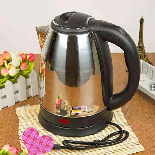 Teko listrik stainless 1.8 liter