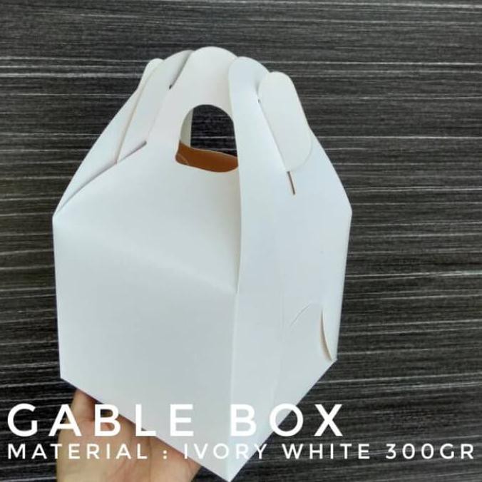 

Kualitas Terbaik Gable Box 14.5 X 14.5 X 23 Cm Snack Box Hampers Box Box Lebaran Box To