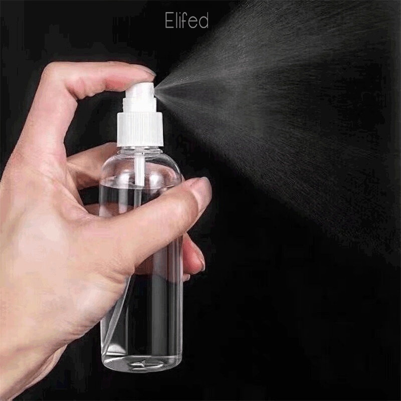 Refillable Bottles Travel Transparent Plastic Perfume Atomizer Empty Small Spray Bottle 30/50/100ml Toxic Free Safe Dropship