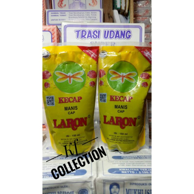 

kecap manis cap laron khas tuban kemasan refil 150ml