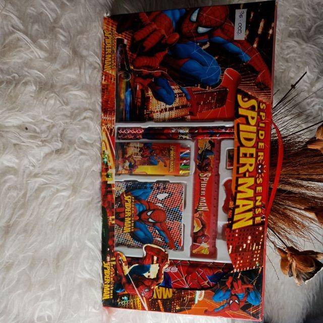 

[jkhu] Peralatan tulis gambar spiderman 8 Macam