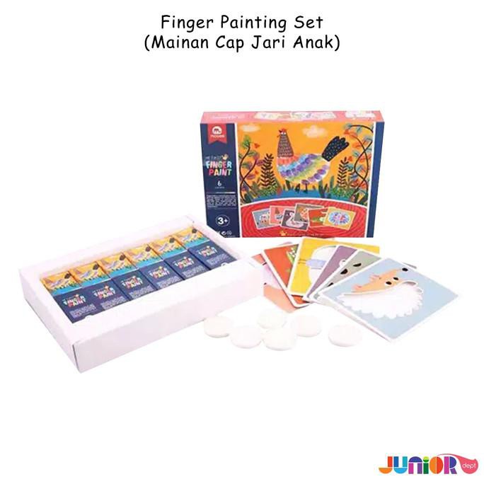 

TERLARIS FINGER PAINTING SET / CAT WARNA PERALATAN MELUKIS ART SET MENGGAMBAR