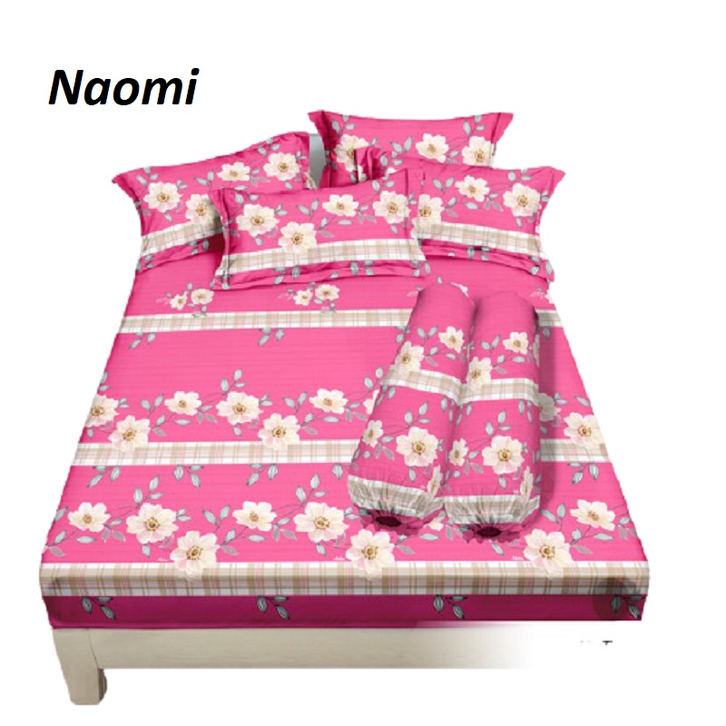 SS Sprei 180 B4 Aloha 180x200 Bantal 4 King Size No 1 Murah Part A