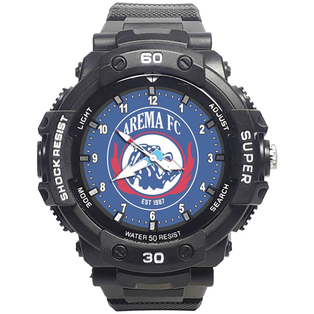 Jam Tangan  AREMA MOTIF 3 Bagus