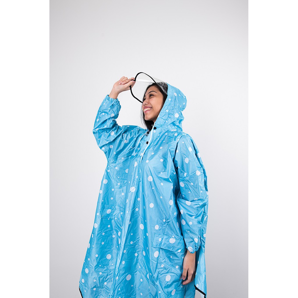 Jas hujan wanita / jas hujan ponco / raincoat / jas hujan motor / GRC / Jktumbrella - 8033