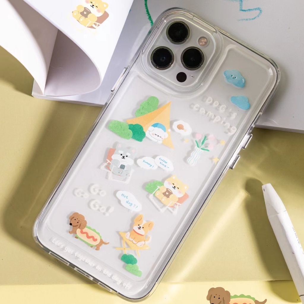 Case Pelindung Bahan Akrilik TPU Untuk iPhone 11 13pro 13prm 12 7Plus xs 8Plus XR 7 8 XR 11pro xs Max 12Pro Max