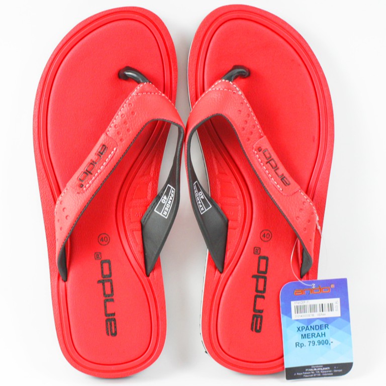  BAYAR DI TEMPAT SANDAL  ANDO  XPANDER SANDAL  JEPIT  PRIA 