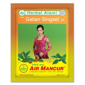 Air mancur Jamu Galian Singset, Jamu Tradisional, Jamu Pelangsing, Jamu Galian Singset,
