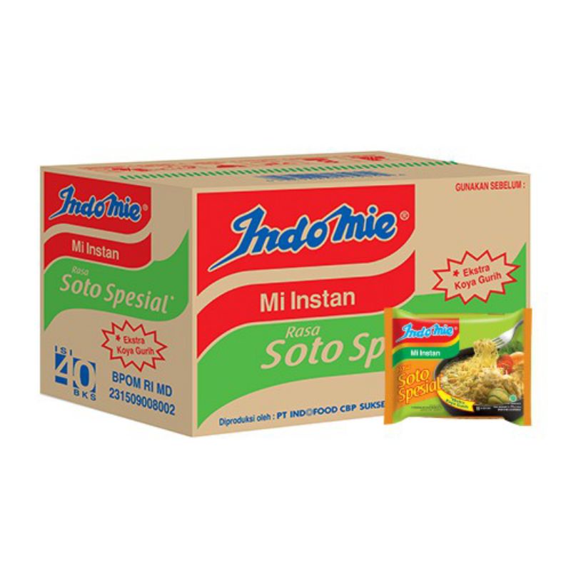 

Mi Instan Indomie Soto Spesial 40 pcs