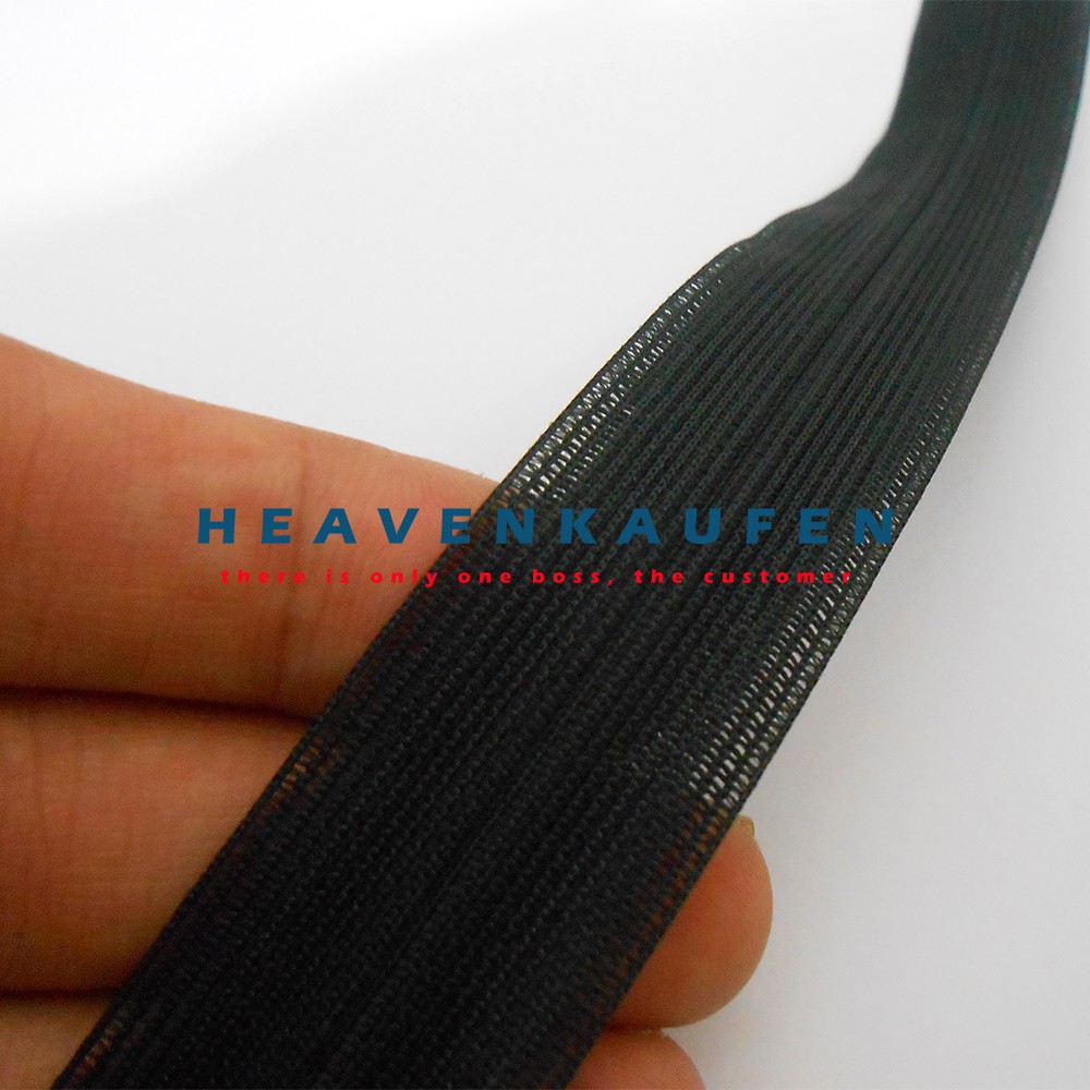 Resleting Jepang YKK 50 cm Hitam (Invisible Zipper)