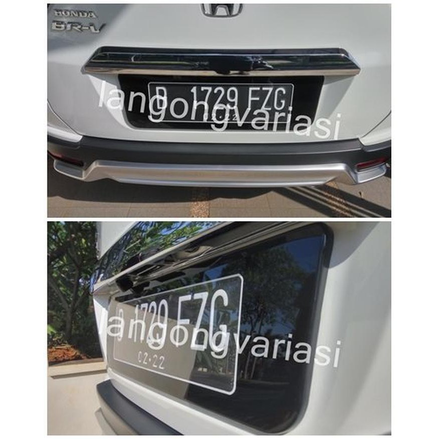 Jual Cover plat nomor acrylic/akrilik  cembung honda BRV (variasi BRV,pla Limited