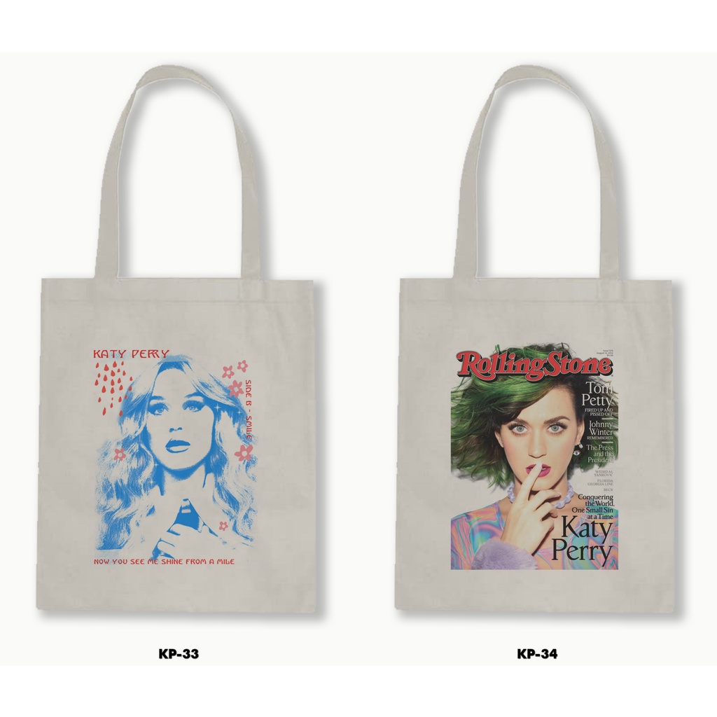 TOTE BAG BLACU - KATY PERRY 03