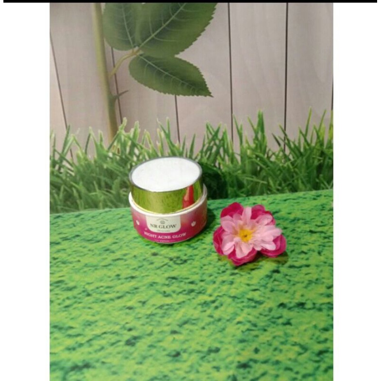 krim malam Nr glow RJN skincare