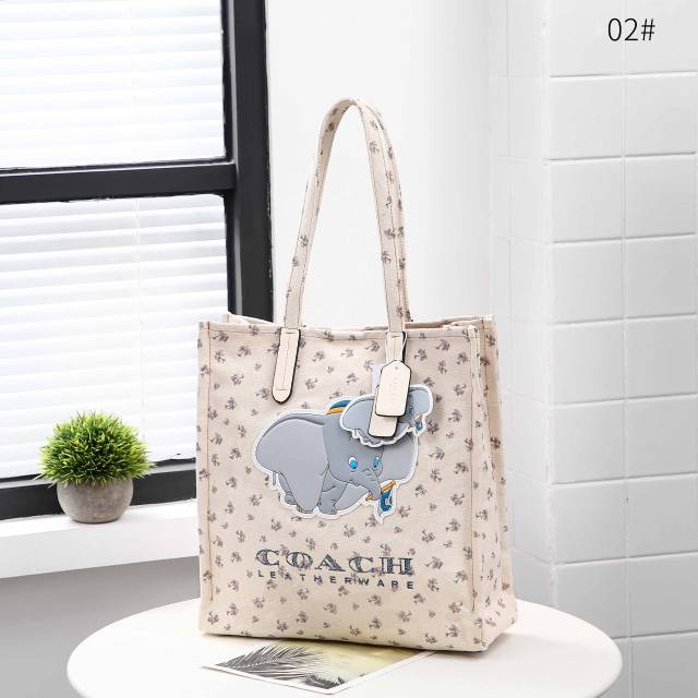 COACH X DISNEY COLLABORATION DUMBO VERTICAL CANVAS TOTE BAG 02