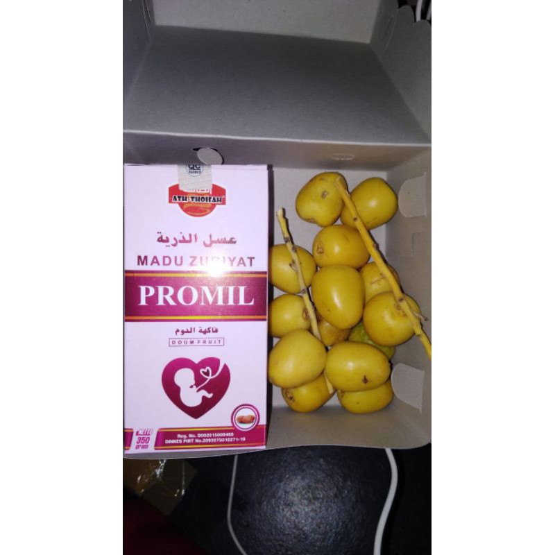 

FLASH SALE PAKET HEMAT MADU ZURIAT + KURMA MUDA 150 gr.