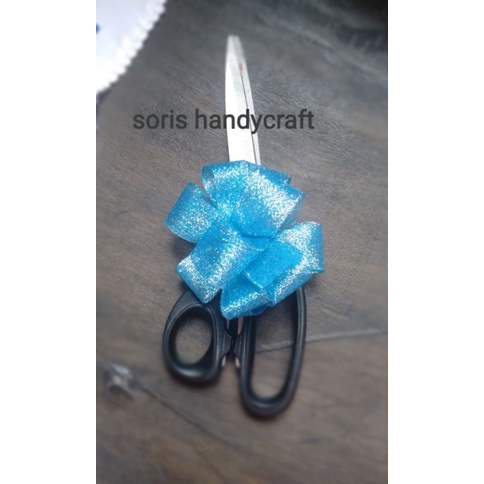 

aplikasi pita hampers/pita pompom/hiasan gunting peresmian