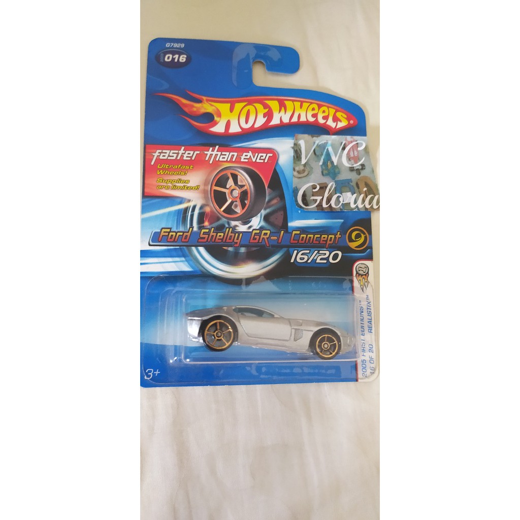 Hot Wheels ford shelby GR1 concept FTE Hotwheels balap