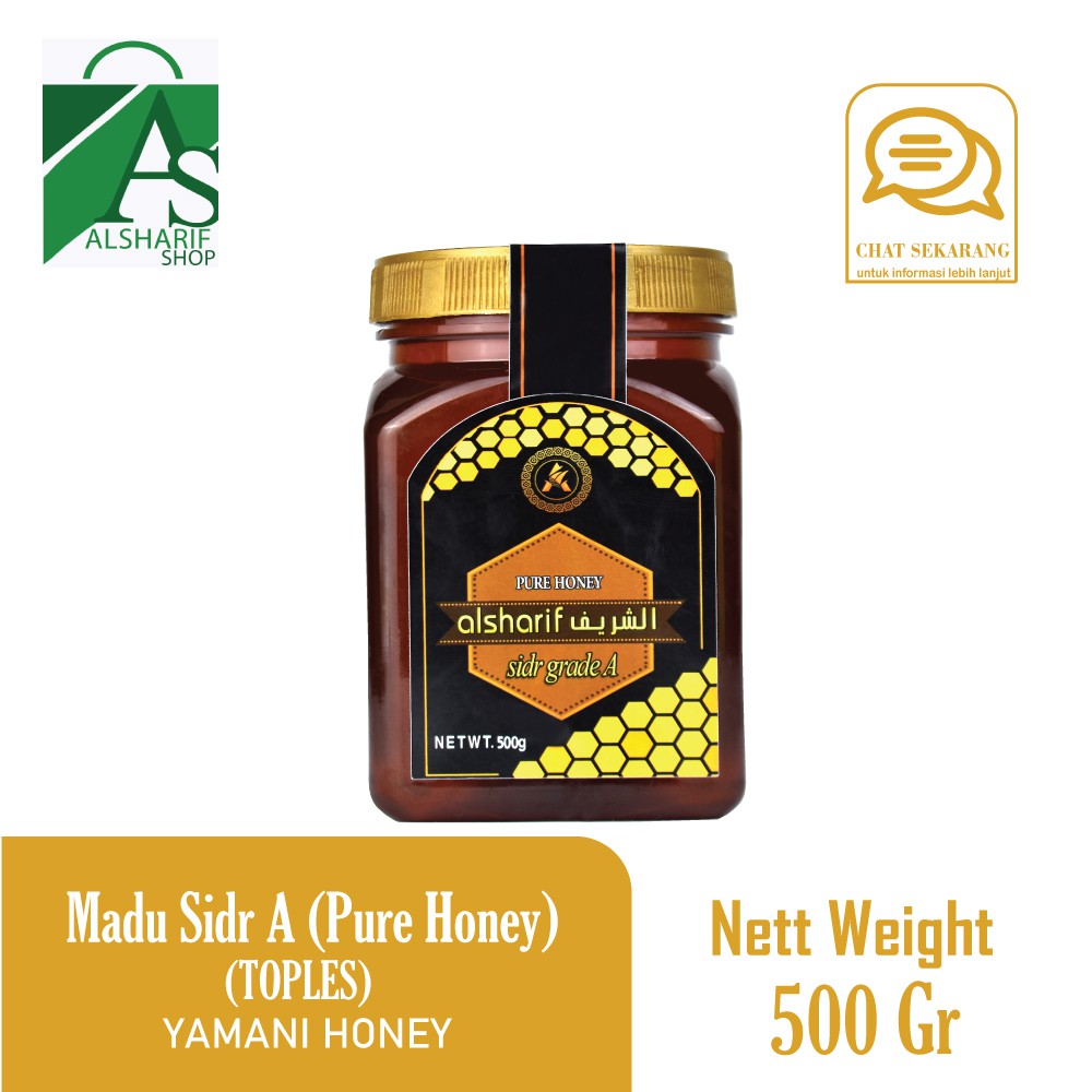 

[Pure Honey] Madu Sidr / Sidr Honey Grade A 500 gr