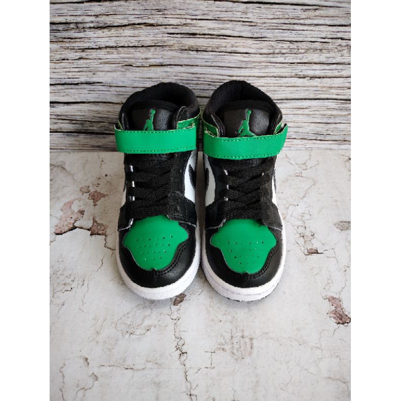 SEPATU ANAK JORDAN GREEN PREMIUM HIGH QUALITY SEPATU ANAK JORDAN HIJAU