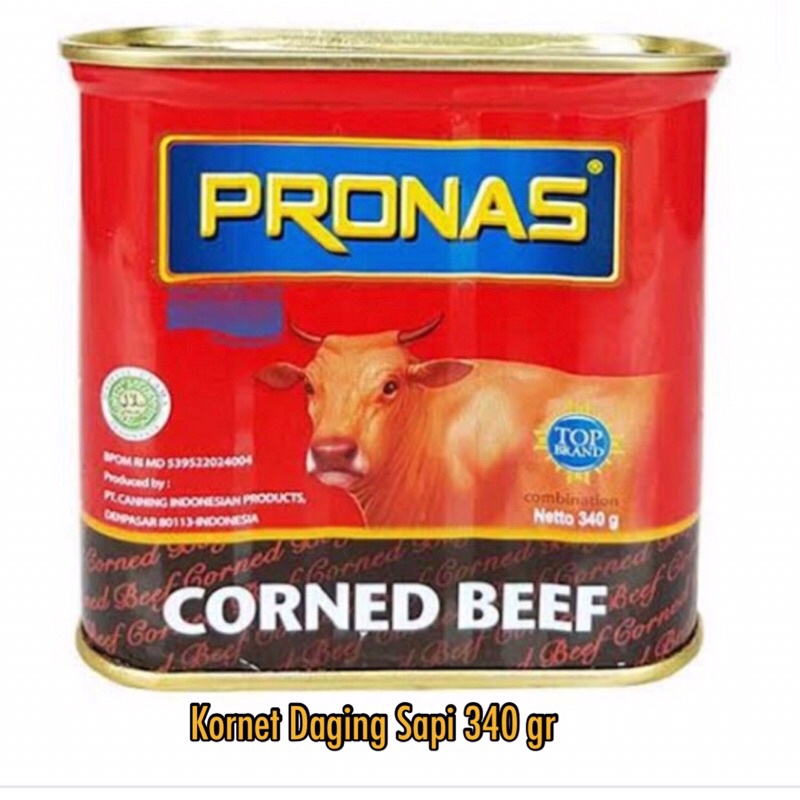 

Kornet Pronas daging sapi 340 gr