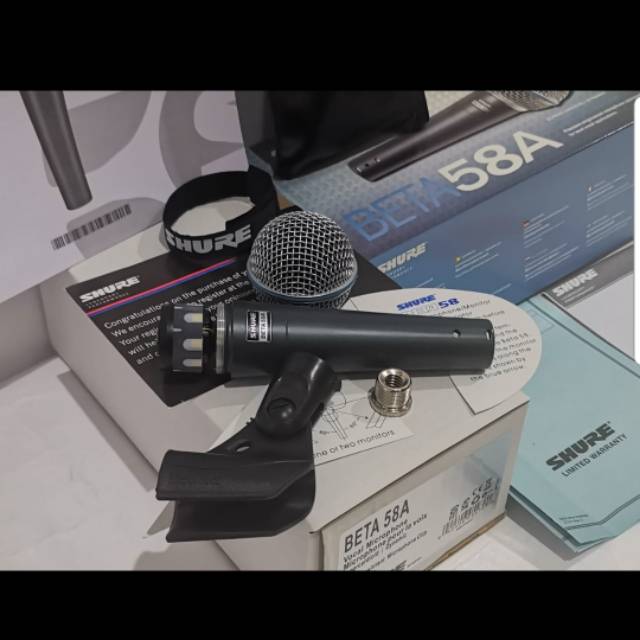 MIC SHURE BETA 58A/BETA58A QUALITY BAGUS