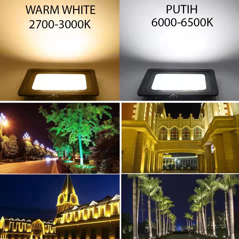 LAMPU SOROT LED 100 WATT / LAMPU TEMBAK LED 100W / LAMPU OUTDOOR LED