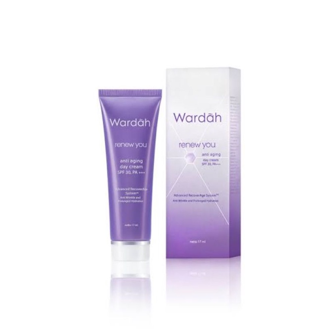 Wardah Renew You Day Cream 17 ml / Cream Wajah Siang Hari / Cream Wardah