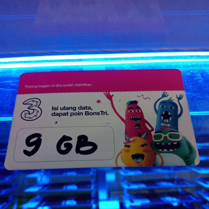 voucher three vbm 3 kuota 9GB