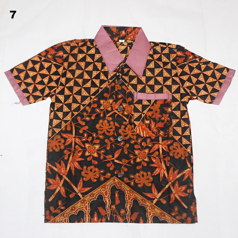 Kemeja Batik- Hem Batik Anak Motif Krisna