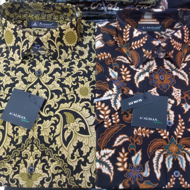 Kemeja batik ALISAN lengan pendek