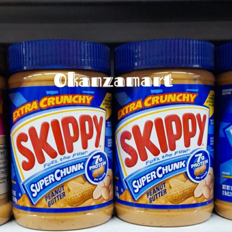 

Skippy Extra Chunky Peanut Butter 462gr