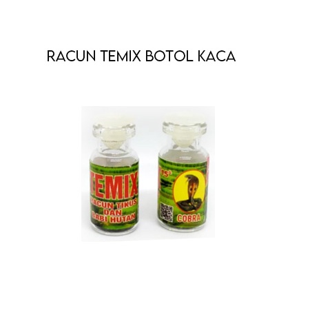 Racun Tikus TEMIX BOTOL KACA Temik Obat Anti Celeng Babi Hutan Ampuh