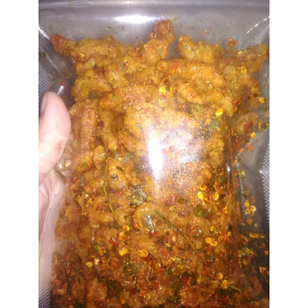 

1 KG USUS CRISPY PEDAS DAUN JERUK 1KG | USUS KRISPI | 1 KG USUS KRISPI / PEDAS DAUN JERUK