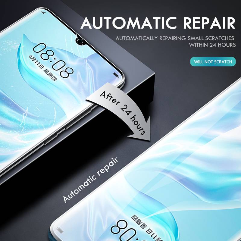 3Pcs 999D Screen Protector For Huawei P30 P20 Lite Pro P Smart Z 2019 Mate 20 Full Cover Hydrogel Film For Honor 10 9 Not Glass